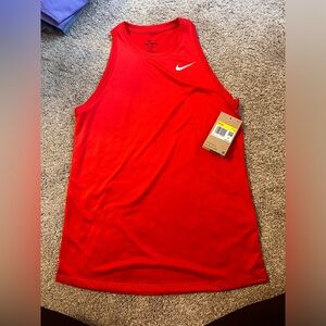 NWT Nike Red Athletic Tank Top - women’s size small